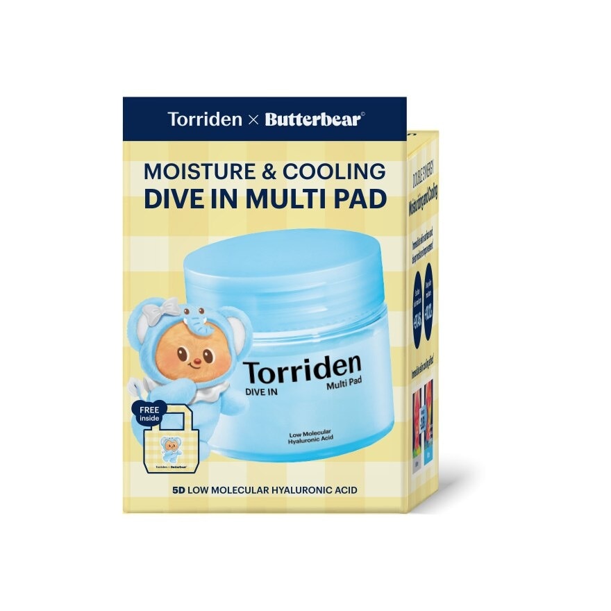 TORRIDEN x BUTTERBEAR Dive In Multi Pad 80s [FREE Butterbear Bag 04 Yellow Butter]
