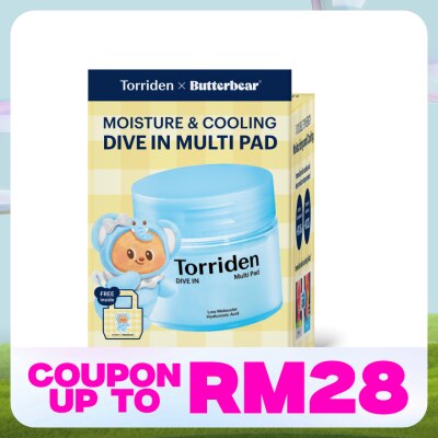 TORRIDEN TORRIDEN x BUTTERBEAR Dive In Multi&nbsp;Pad 80s [FREE Butterbear Bag 04 Yellow Butter]