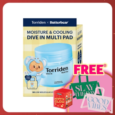 TORRIDEN TORRIDEN x BUTTERBEAR Dive In Multi&nbsp;Pad 80s [FREE Butterbear Bag 04 Yellow Butter]