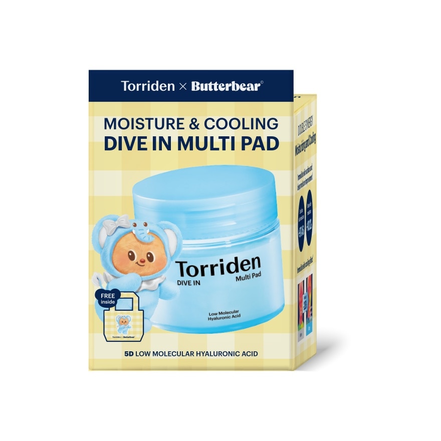 TORRIDEN x BUTTERBEAR Dive In Multi Pad 80s [FREE Butterbear Bag 04 Yellow Butter]