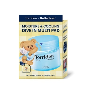 TORRIDEN TORRIDEN x BUTTERBEAR Dive In Multi Pad 80s [FREE Butterbear Bag 06 Yellow Butter]
