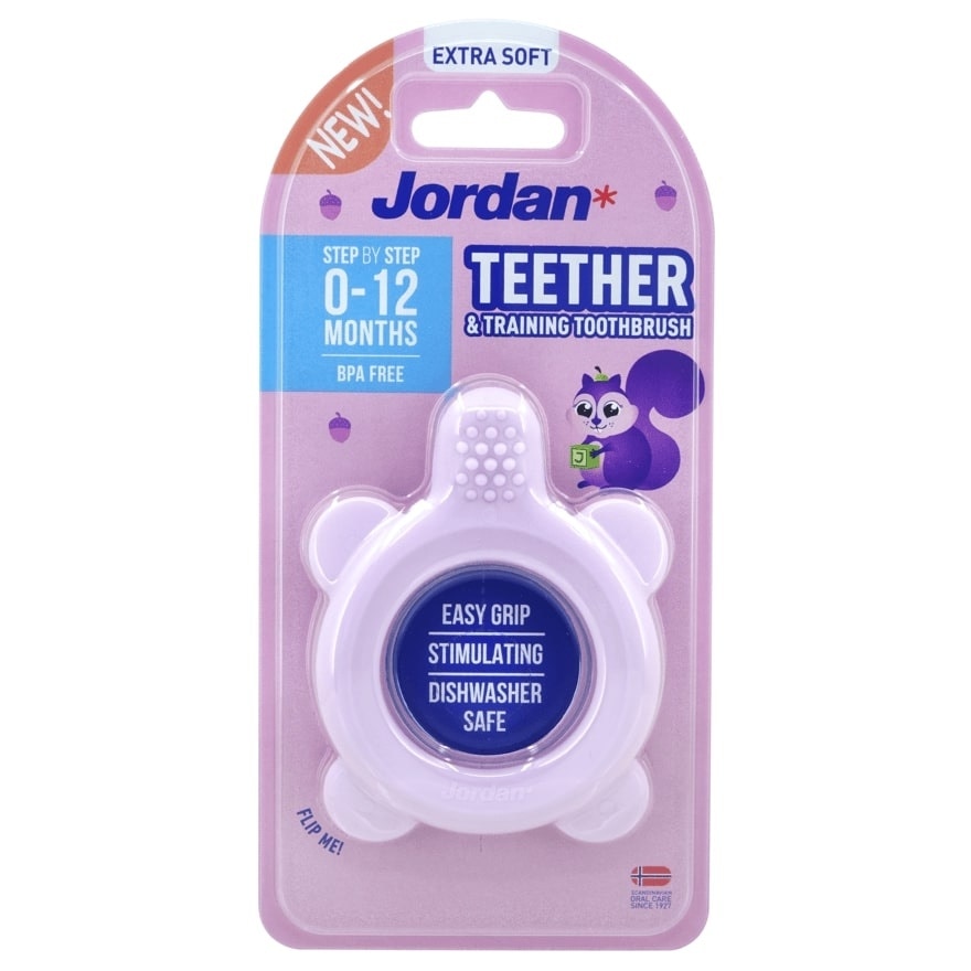 Step 0 Teether & Training Toothbrush (0-12 months) 1s
