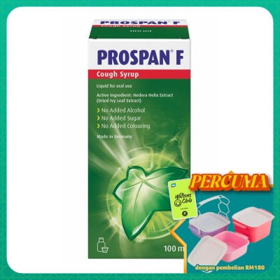 PROSPAN - F Cough Syrup (Dried Ivy Leaf Extract) 100ml