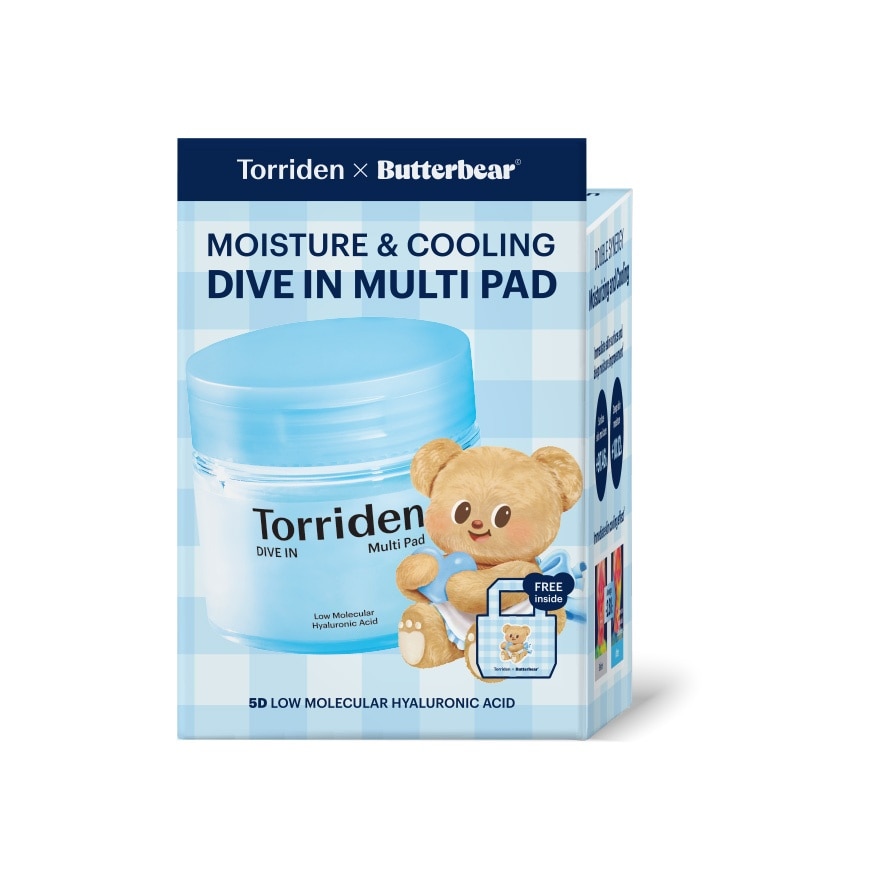 TORRIDEN x BUTTERBEAR Dive In Multi Pad 80s [FREE Butterbear Bag 02 Dive In Blue]