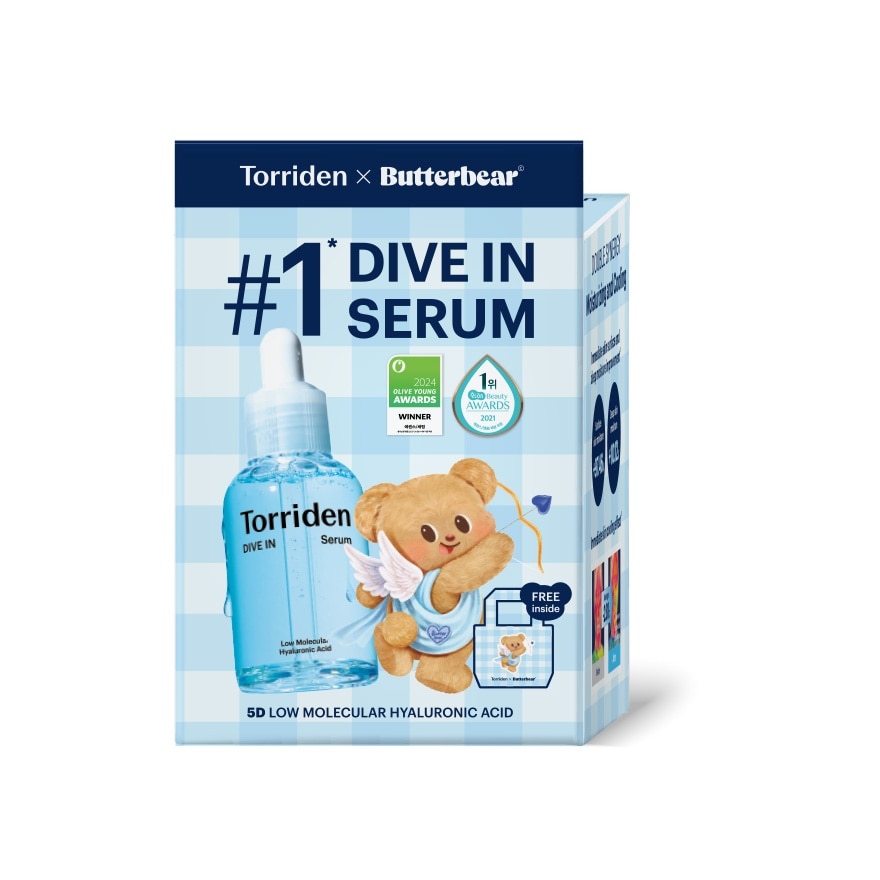 TORRIDEN x BUTTERBEAR Dive In Serum 50ml [FREE Butterbear Bag 01 Dive In Blue]
