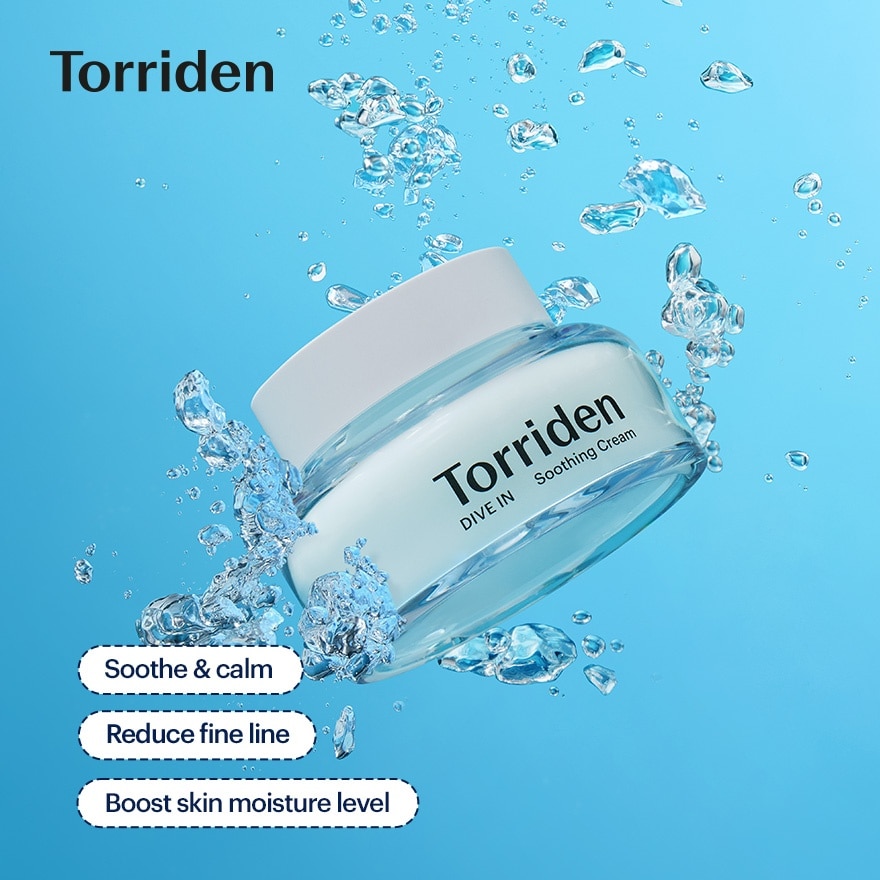 TORRIDEN x BUTTERBEAR Dive In Soothing Cream 100ml [FREE Butterbear Bag 01 Dive In Blue]