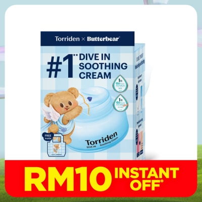 TORRIDEN TORRIDEN x BUTTERBEAR Dive In Soothing Cream 100ml [FREE Butterbear Bag 01 Dive In Blue]