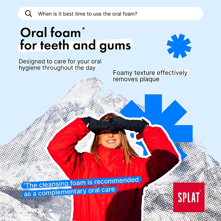 Oral Care Foam Raspberry 50ml
