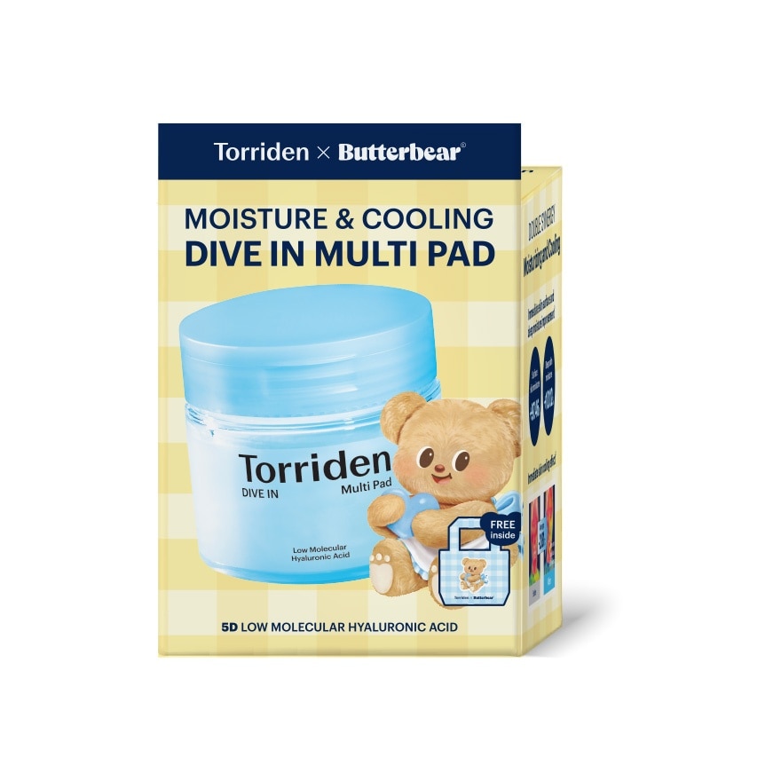TORRIDEN x BUTTERBEAR Dive In Multi Pad 80s [FREE Butterbear Bag 05 Yellow Butter]