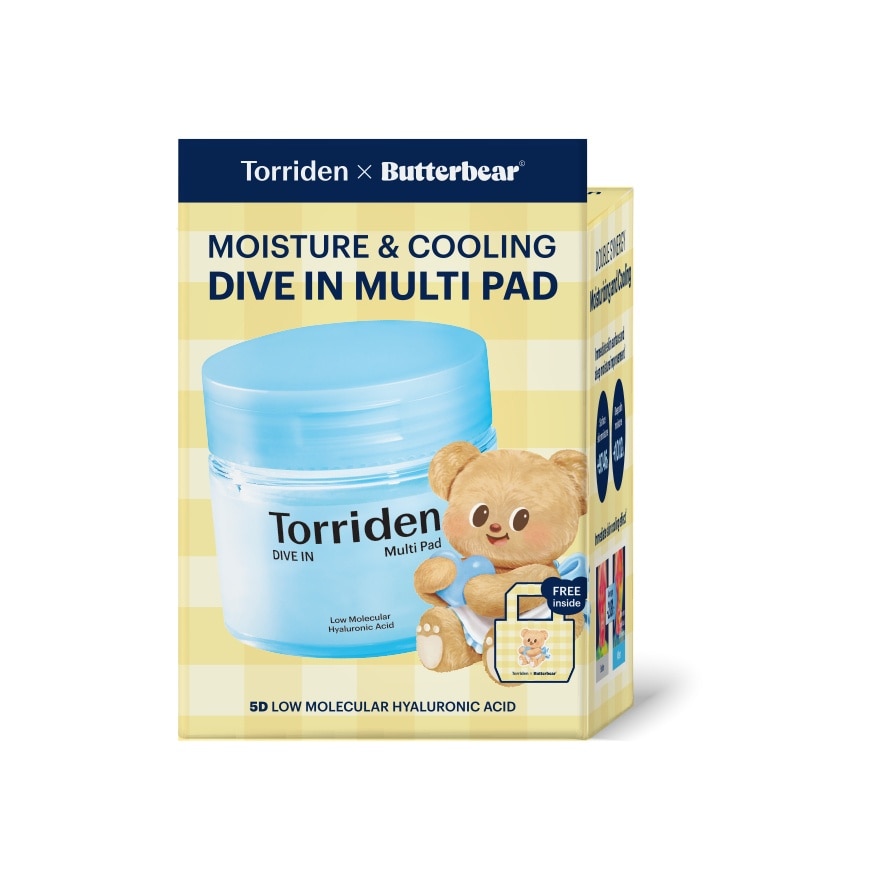 TORRIDEN x BUTTERBEAR Dive In Multi Pad 80s [FREE Butterbear Bag 05 Yellow Butter]
