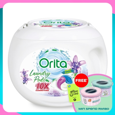 ORITA Bluebell Laundry Pod 12g x 24s