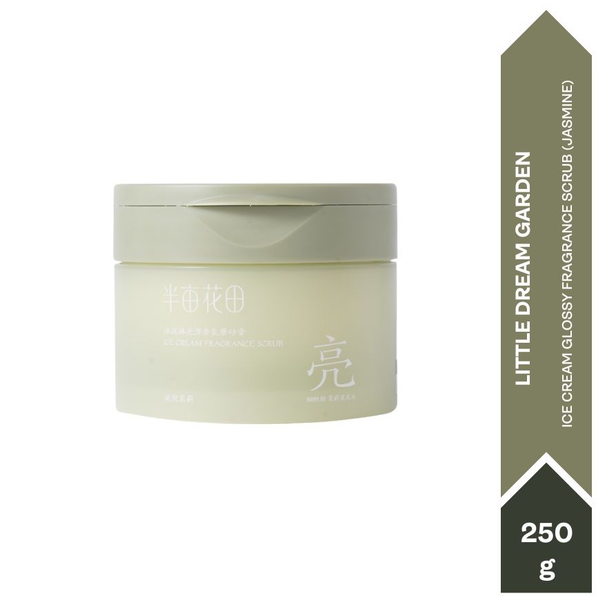 Ice Cream Glossy Fragrance Scrub (Jasmine)