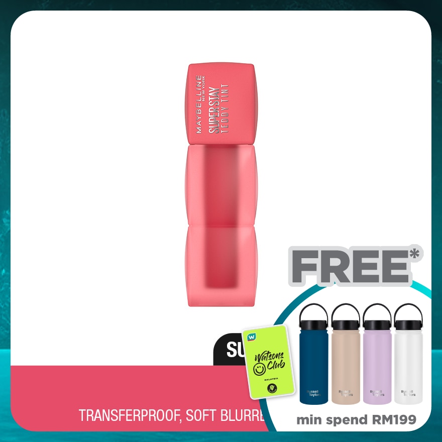 MAYBELLINE Superstay Teddy Tint 10 Current Mood