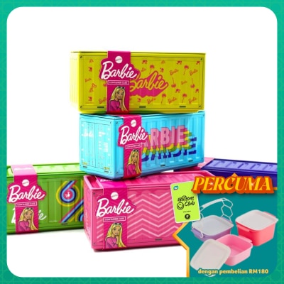 BARBIE - miniature container storage box with wristband assorted design
