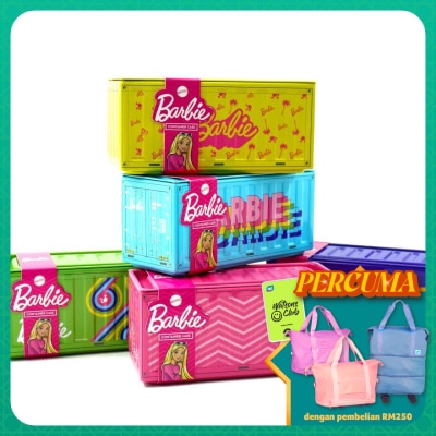 BARBIE miniature container storage box with wristband assorted design