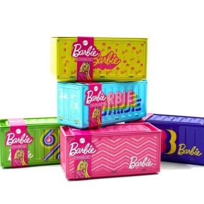 BARBIE miniature container storage box with wristband assorted design