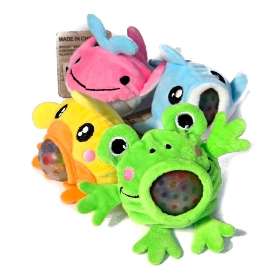 animal or marine design of fun squeeze or obeeorbeez balls with assorted design