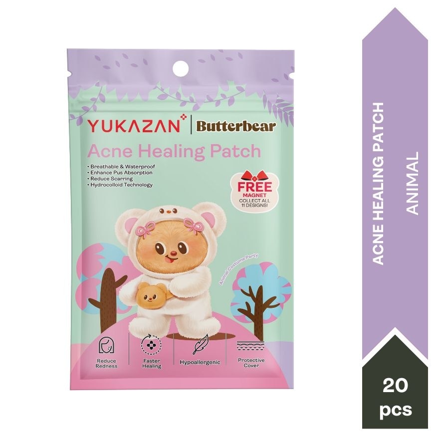 Acne Patch 20's - Butterbear (Animal)