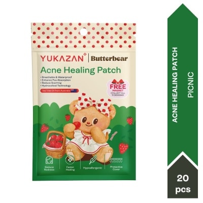 YUKA ZAN Acne Patch 20's - Butterbear (Picnic)