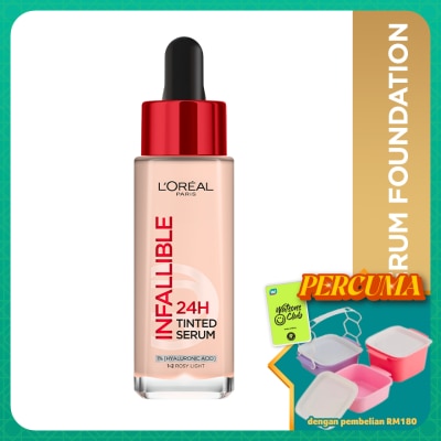 L'OREAL PARIS MAKEUP - Infallible 24H Tinted Serum Rosy Light 1