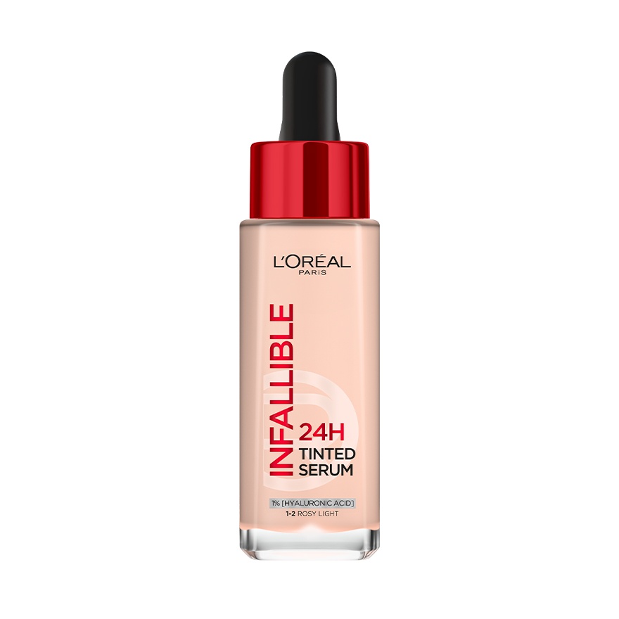 Infallible 24H Tinted Serum Rosy Light 1