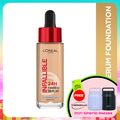 L'OREAL PARIS MAKEUP - Infallible 24H Tinted Serum Medium 4