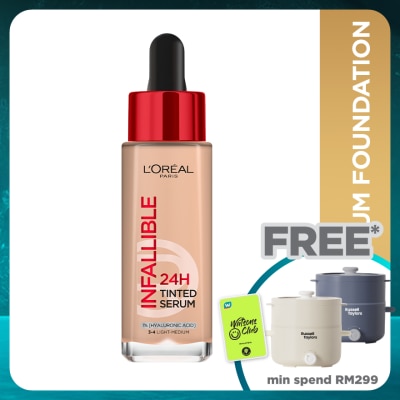 L'OREAL PARIS MAKEUP Infallible 24H Tinted Serum Light Medium 3