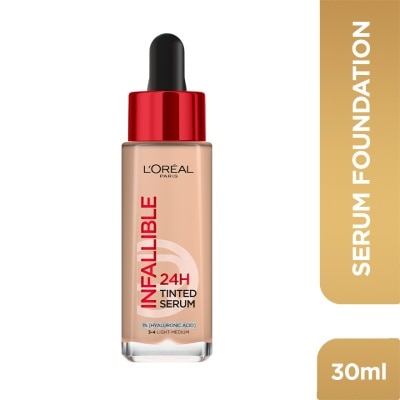 L'OREAL PARIS MAKEUP Infallible 24H Tinted Serum Light Medium 3