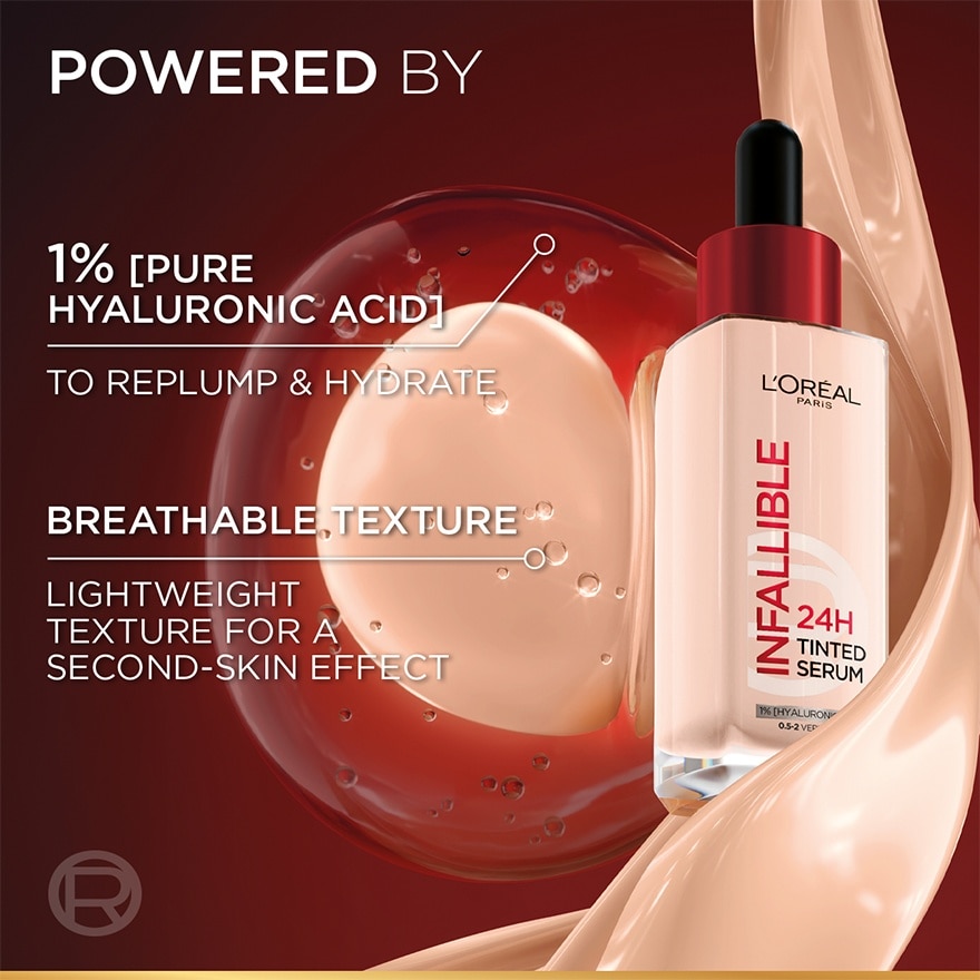 Infallible 24H Tinted Serum Light Medium 3