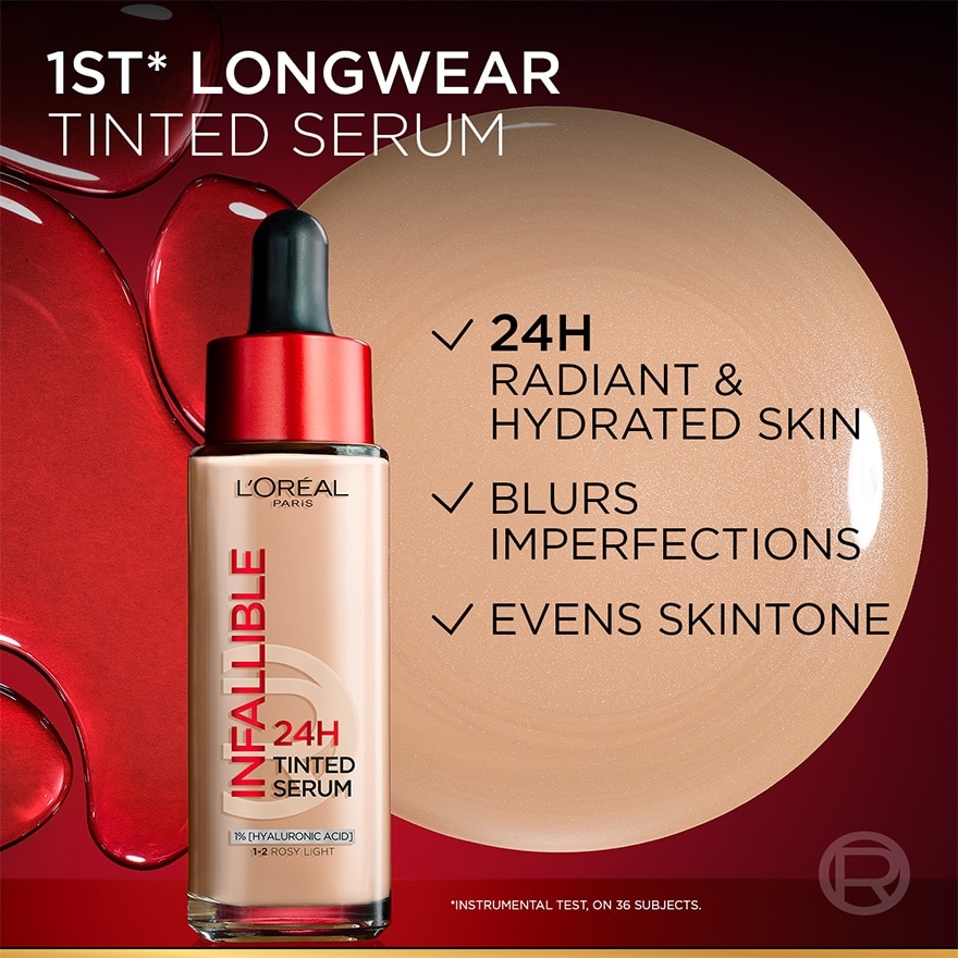 Infallible 24H Tinted Serum Light 2