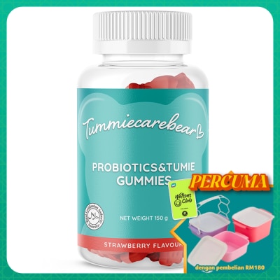 TUMMY CARE BEAR - Probiotic & Tumie Gummies 60s