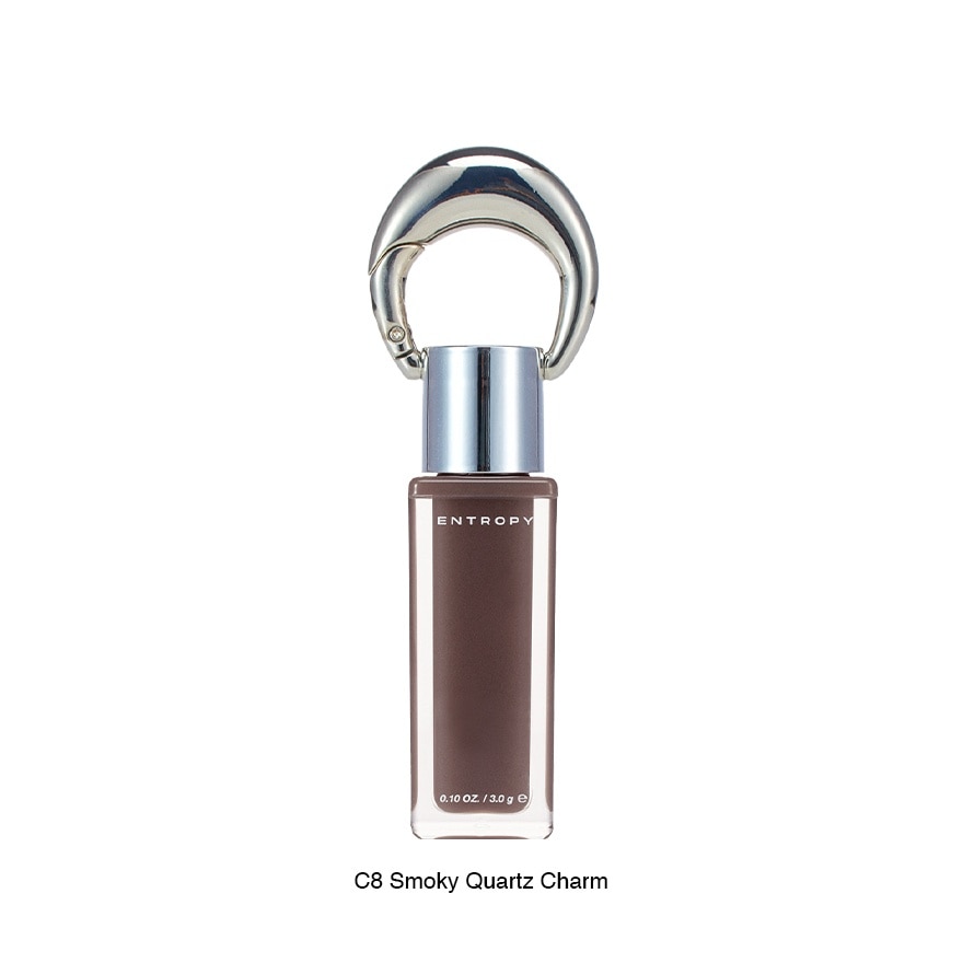 Charm Tint Glossy Gel Smoky Quartz Charm