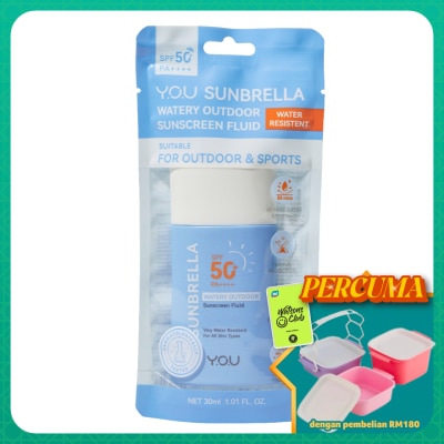 Y.O.U - Sunbrella Watery Outdoor Sunscreen Fluid SPF50 30ML
