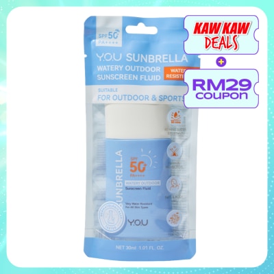 Y.O.U Sunbrella Watery Outdoor Sunscreen Fluid SPF50 30ML