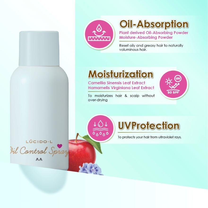 Oil Control Hair Spray Clear Fruity 70g