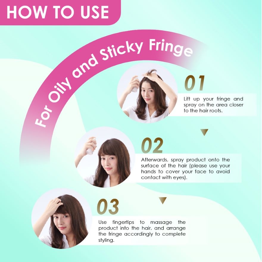 Oil Control Hair Spray Clear Fruity 70g image