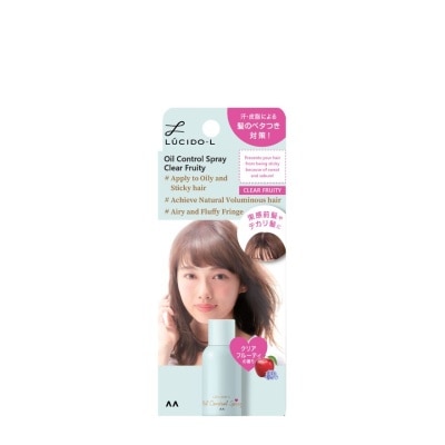 LUCIDO-L Oil Control Hair Spray Clear Fruity 70g