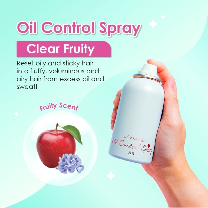 Oil Control Hair Spray Clear Fruity 70g