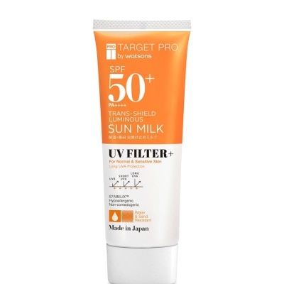 TARGET PRO BY WATSONS SPF50+ PA++++ Trans-Shield Luminous Sun Milk 60ml