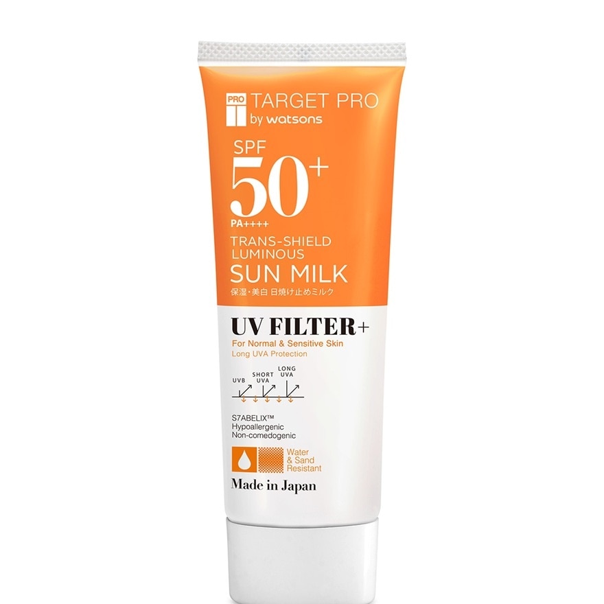 SPF50+ PA++++ Trans-Shield Luminous Sun Milk 60ml