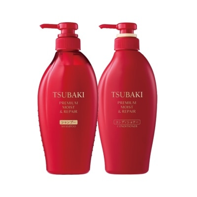 TSUBAKI Premium Moist & Repair Shampoo And Conditioner 450ml