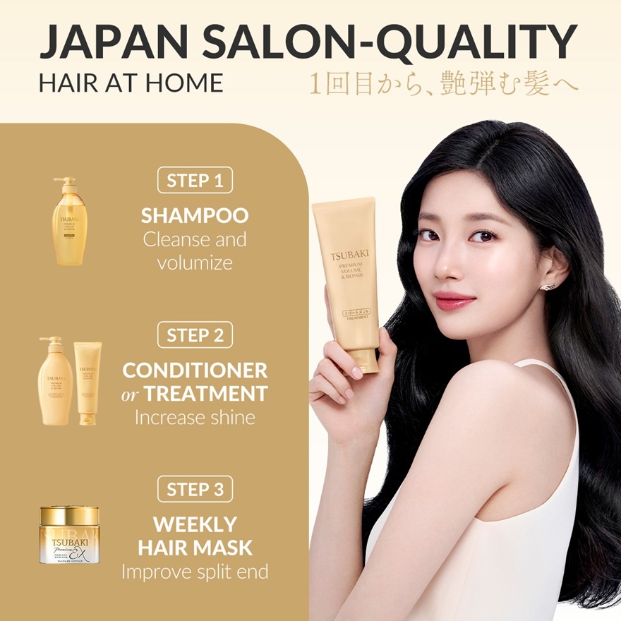Premium Volume & Repair Shampoo, Conditioner 450Ml And Repair Mask 180G 1 Set