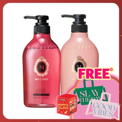 MA CHERIE Moist Shampoo and Conditioner Ex 450ml 1 Set