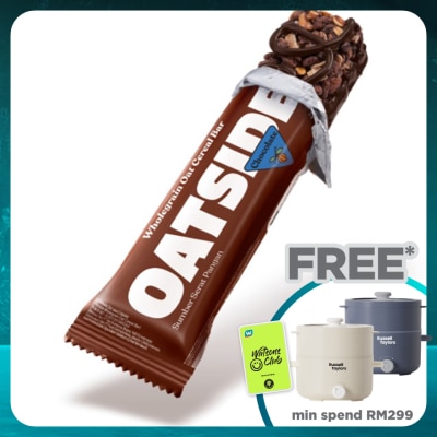 OATSIDE Wholegrain Oat Cereal Bar Chocolate 18g