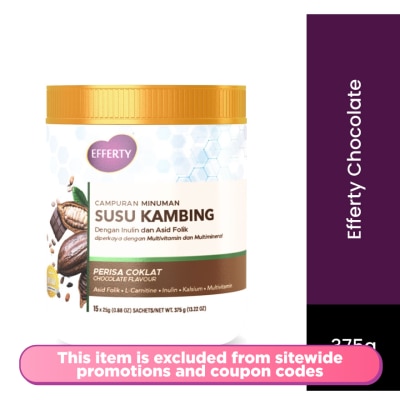 EFFERTY - Chocolate Goat Milk 375G