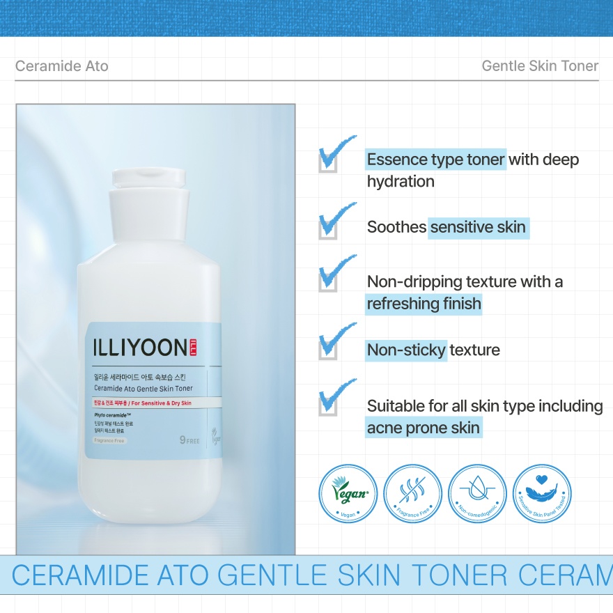 Ceramide Ato Gentle Skin Toner 250ml