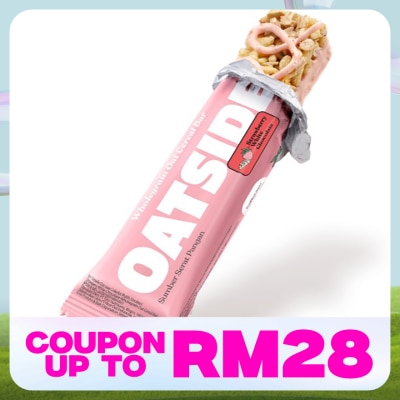 OATSIDE Wholegrain Oat Cereal Bar Strawberry 18g