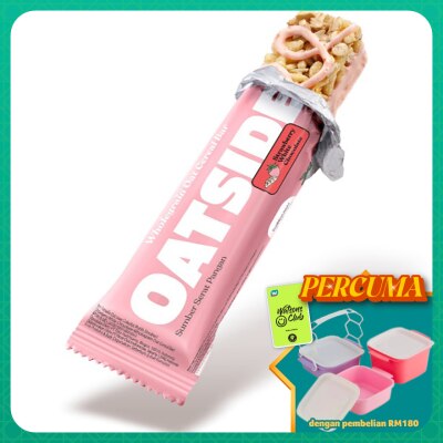 OATSIDE - Wholegrain Oat Cereal Bar Strawberry 18g