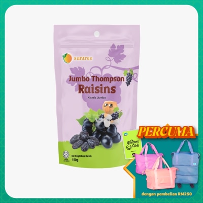 SUNTREE Jumbo Thompson Raisin 150g