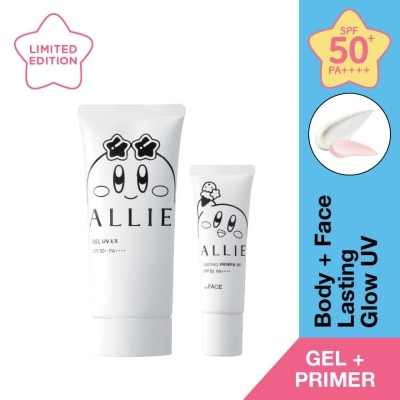 ALLIE Allie x Kirby Limited Edition Set Gel UV 90g & Lasting Primer UV 25g